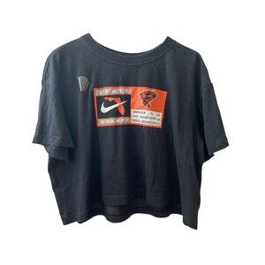 Nike Tee Dri-Fit State Champs DADE T-Shirt Size L Black Red Booker Washington HS